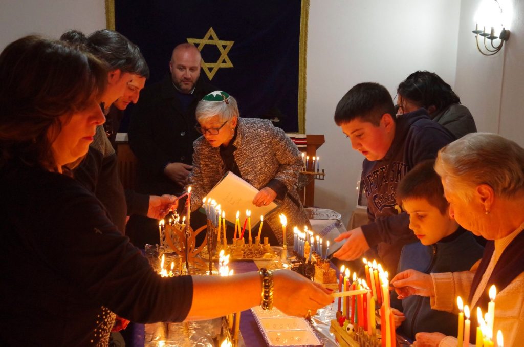 Rabbi Barbara, candele